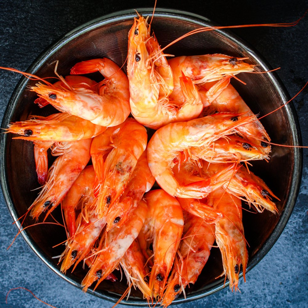 Fresh Tiger Prawns (6–8 Count)